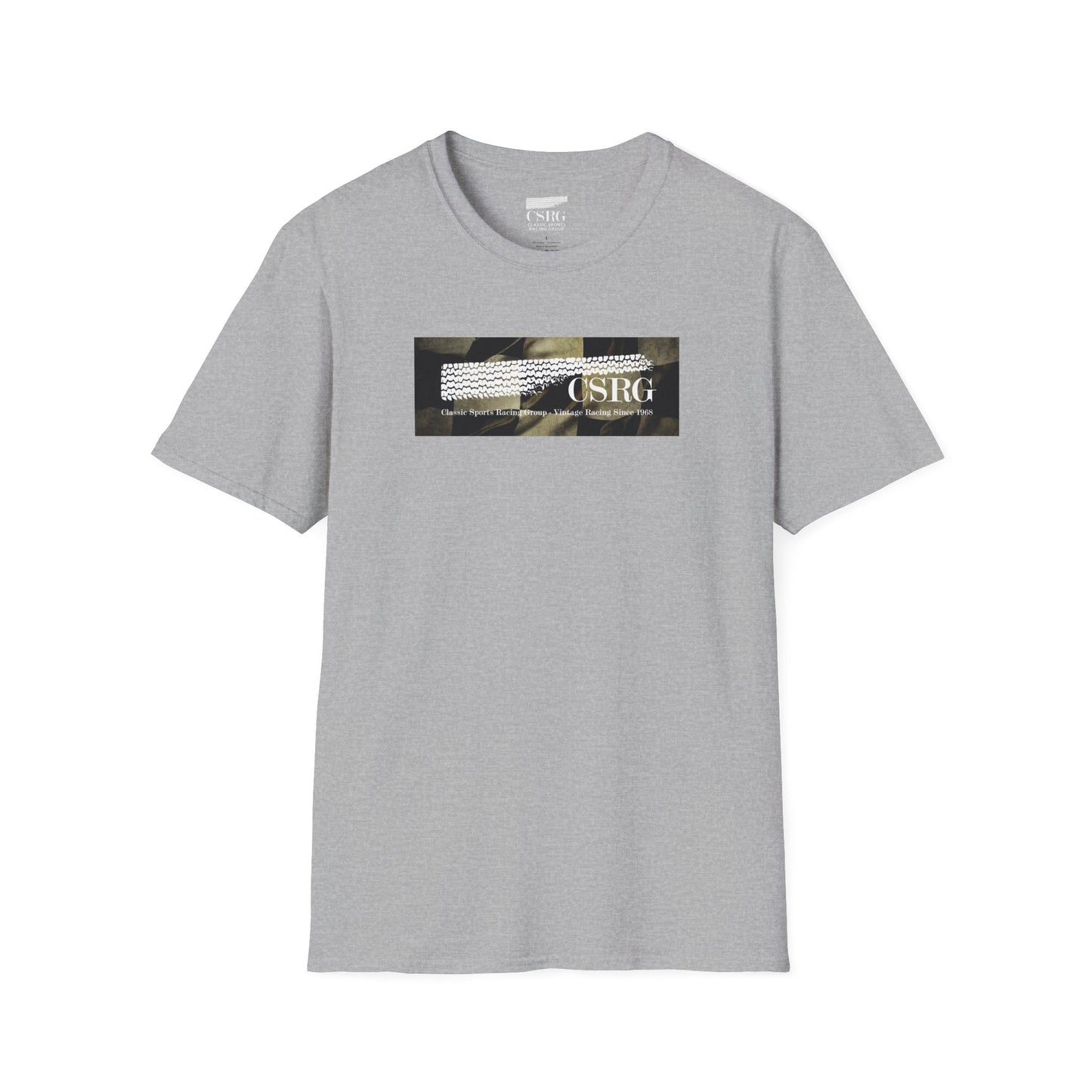 Weathered Checkered Flag Logo