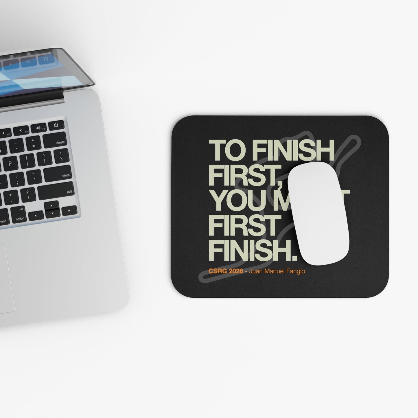 Fangio Quote 2026 Mousepad