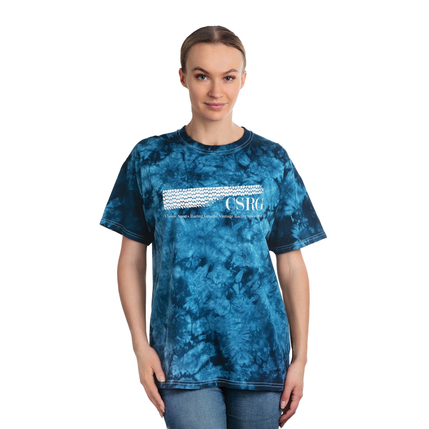 Tie-dye logo tee 1