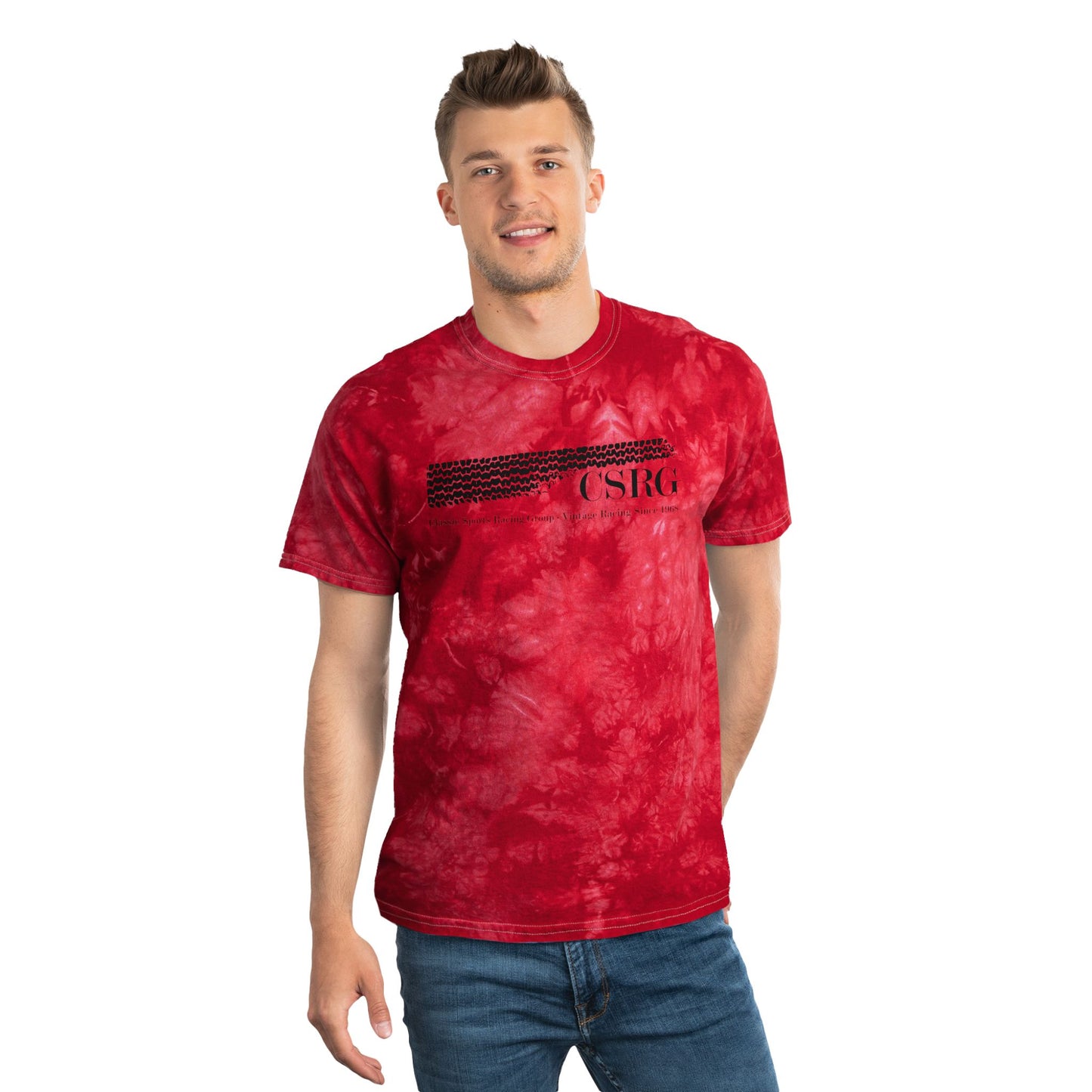 Tie-dye logo tee 1