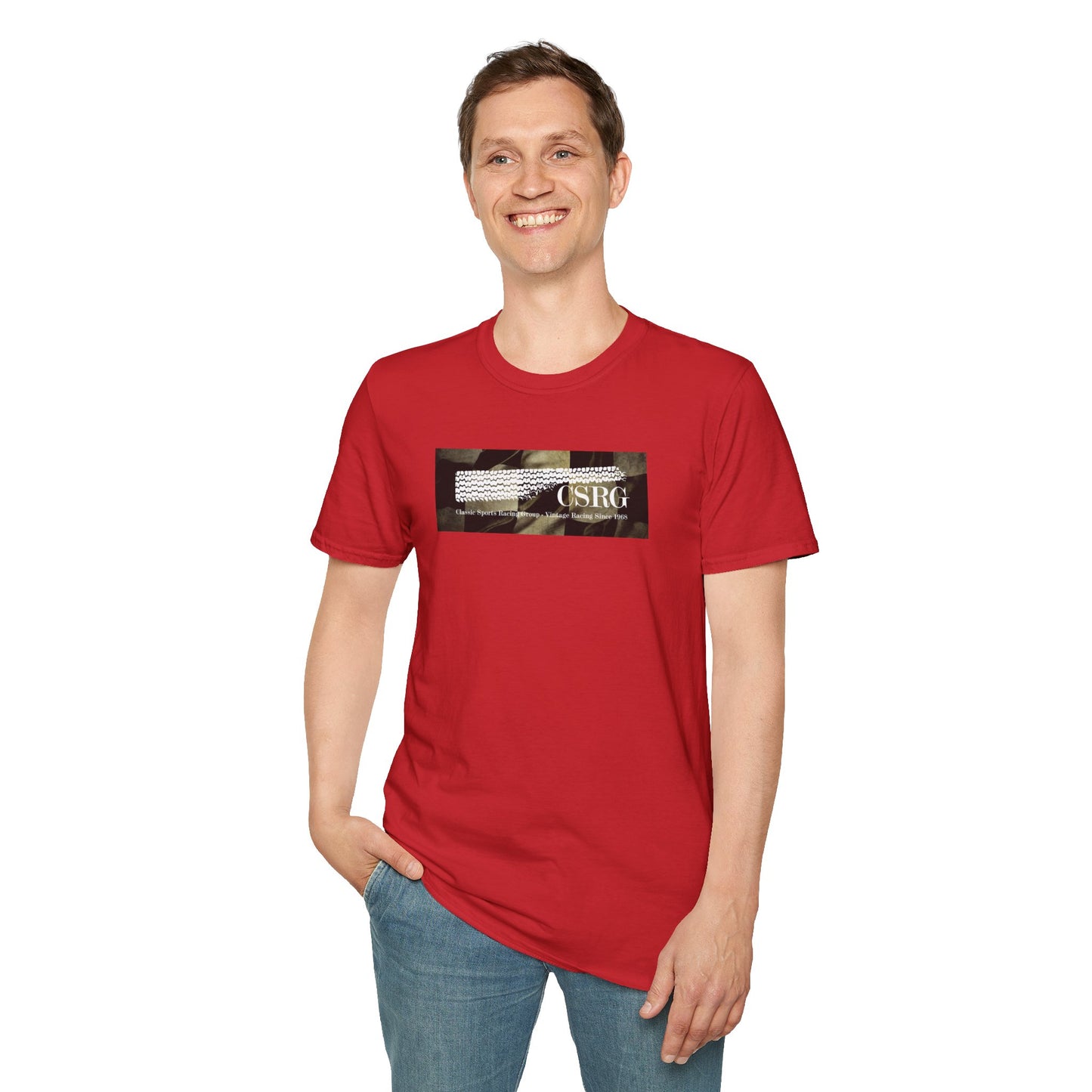 Weathered Checkered Flag Logo