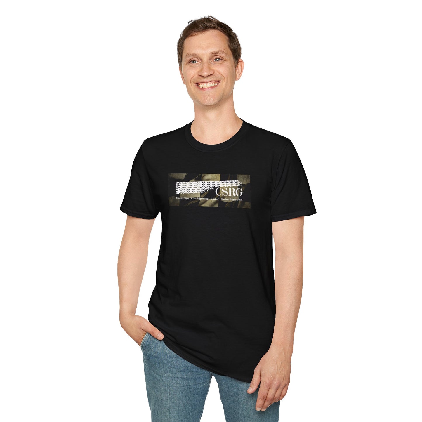 Weathered Checkered Flag Logo