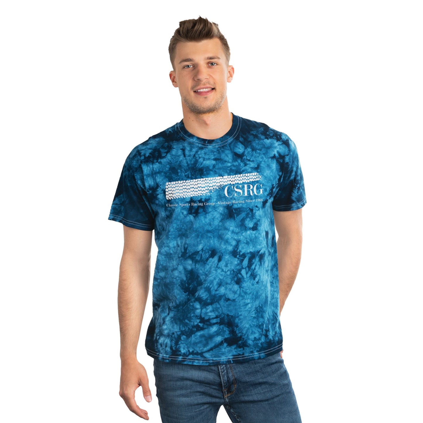 Tie-dye logo tee 1