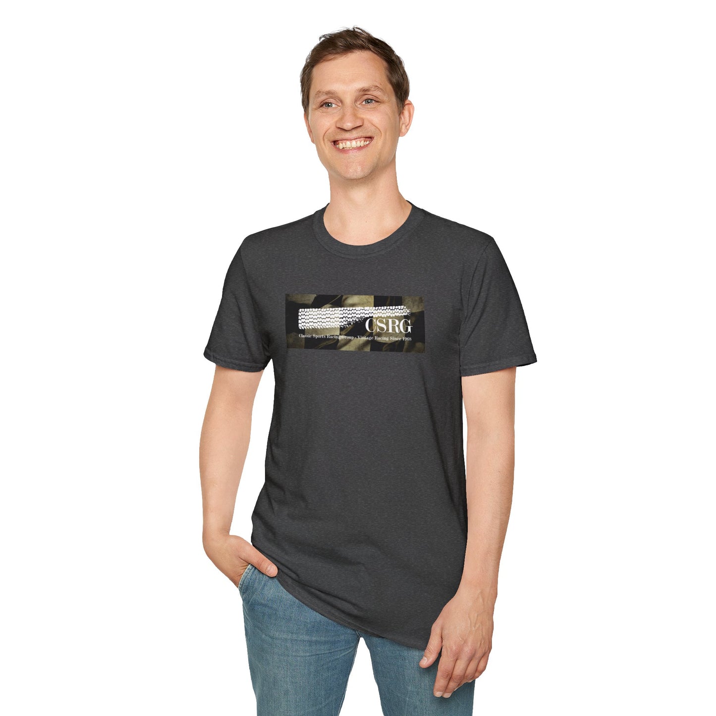 Weathered Checkered Flag Logo