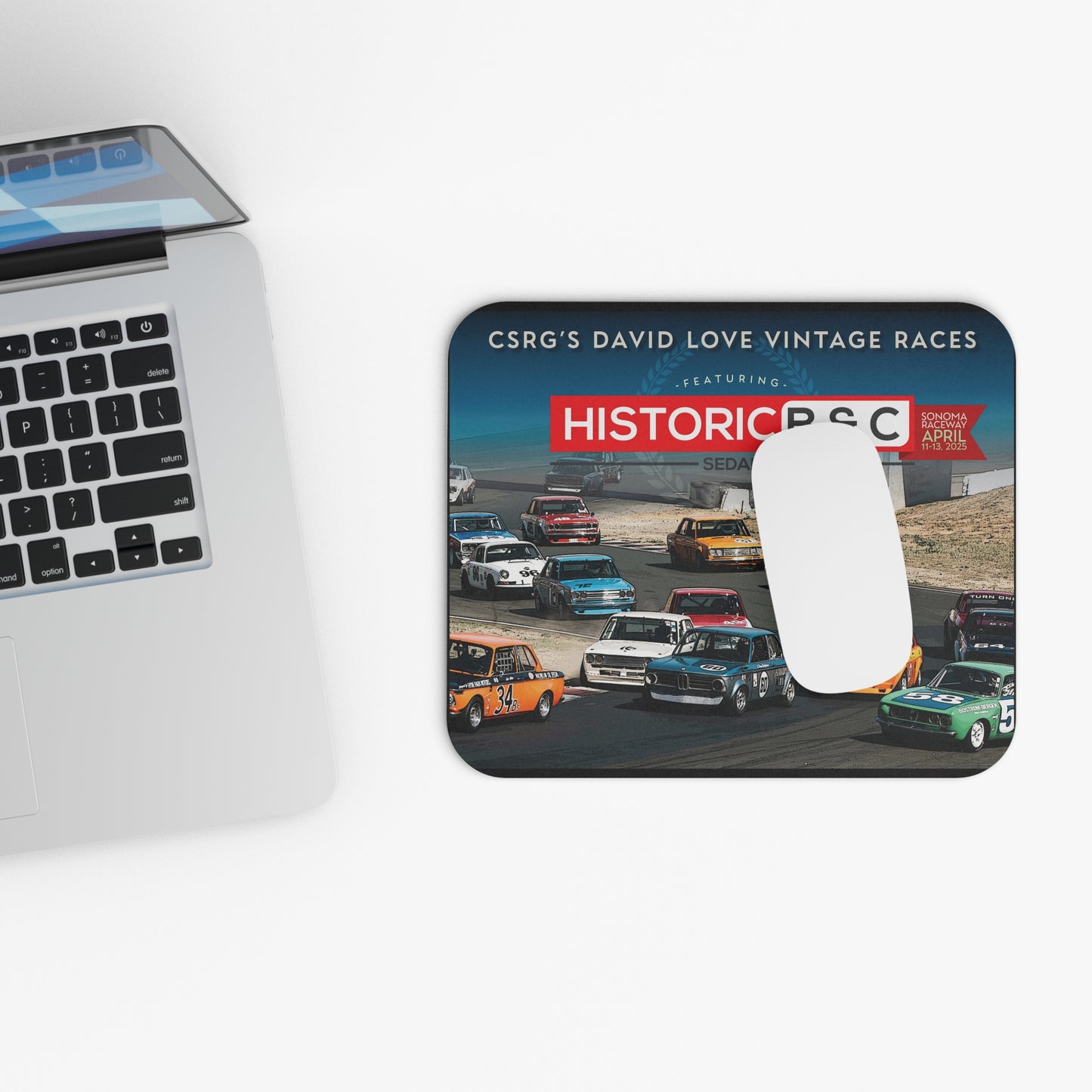 Historic B & C Sedan Mousepad