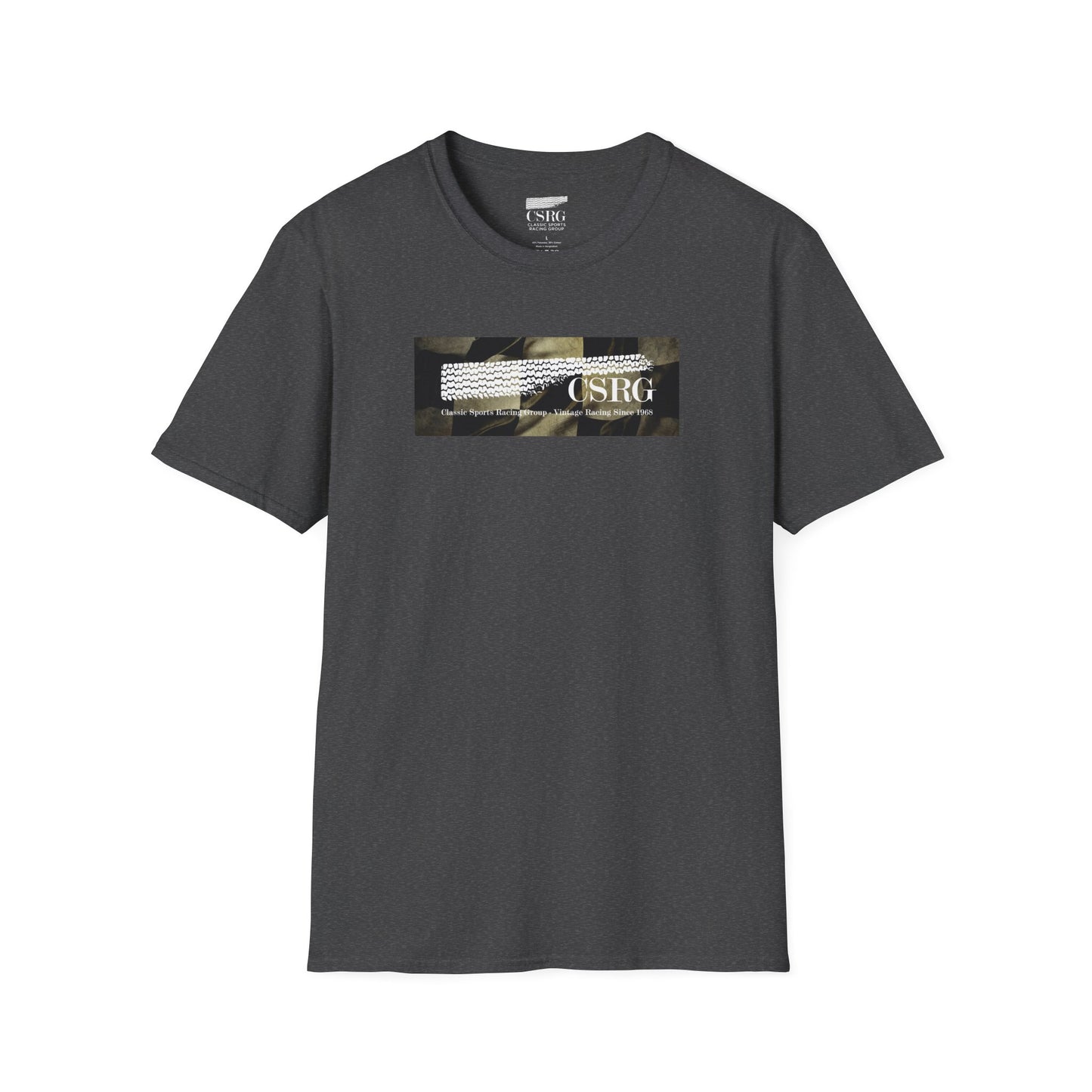 Weathered Checkered Flag Logo