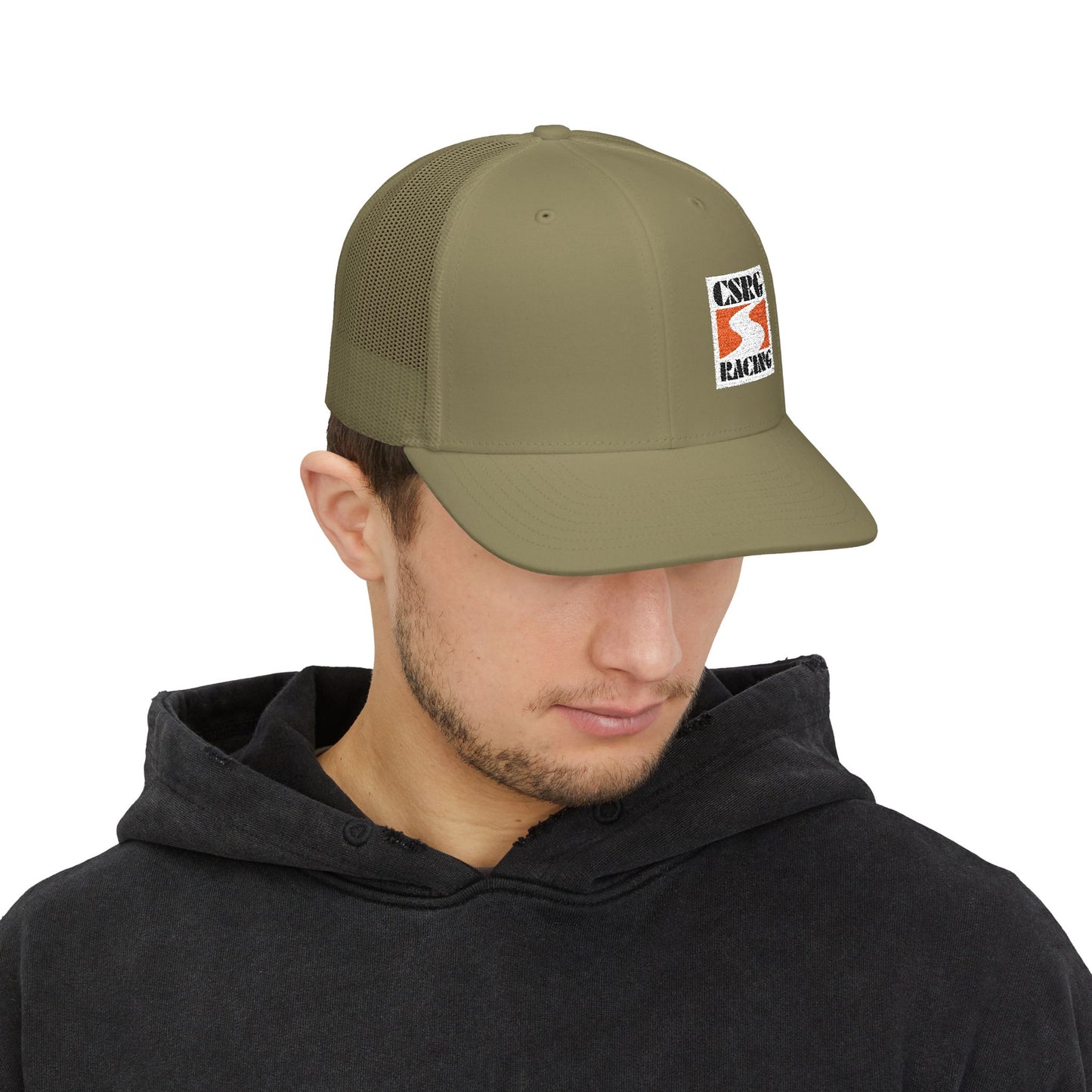 Racing Patch Trucker Cap — CNPC Racing Embroidered Snapback
