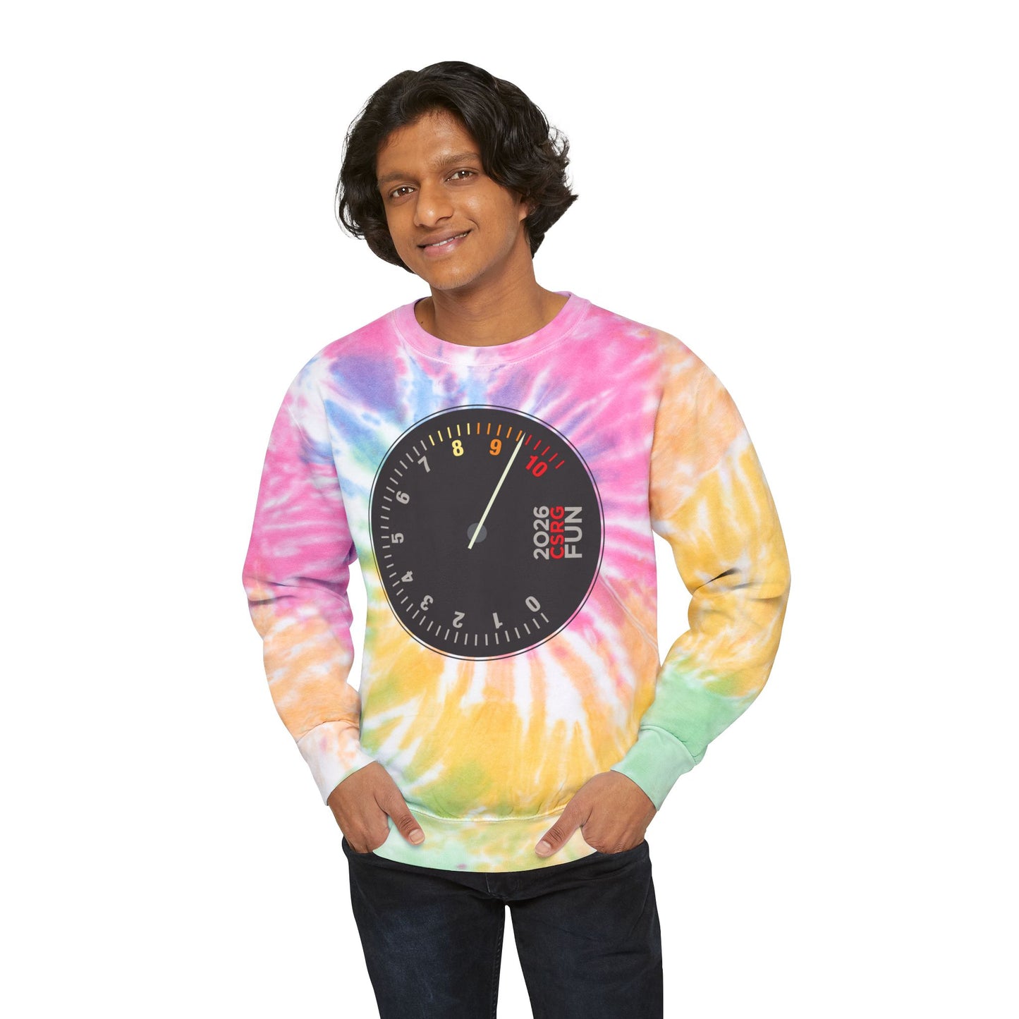 TACH 2026 - Tie-Dye Crew Sweatshirt