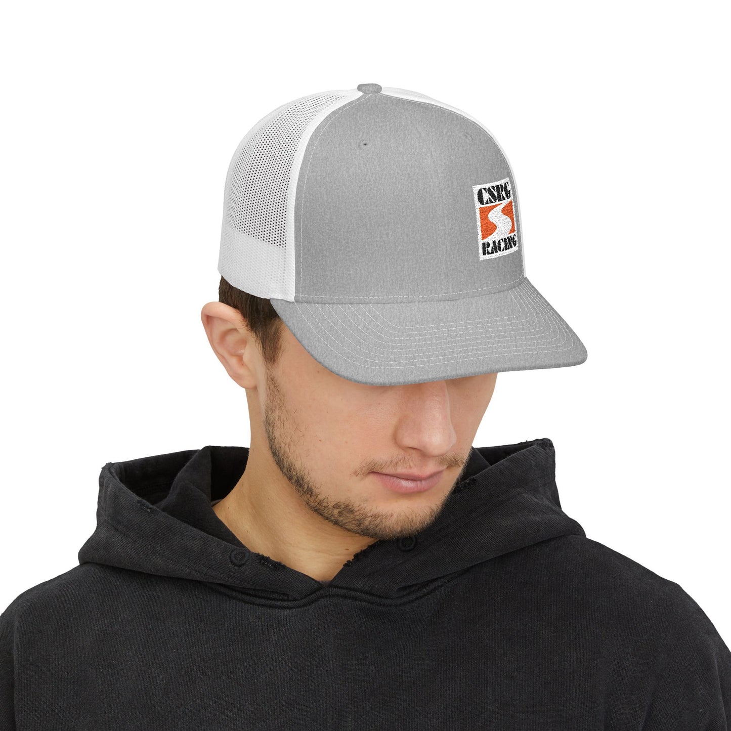 Racing Patch Trucker Cap — CNPC Racing Embroidered Snapback