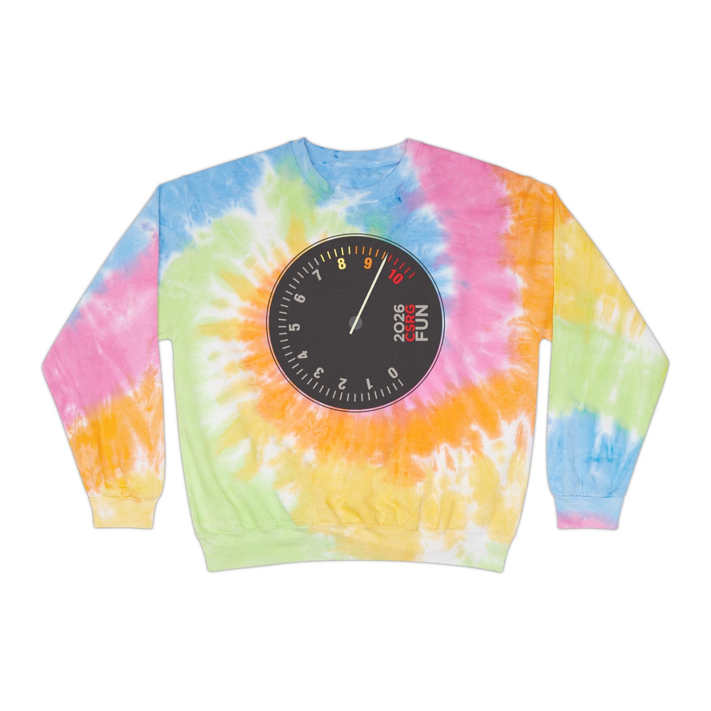 TACH 2026 - Tie-Dye Crew Sweatshirt