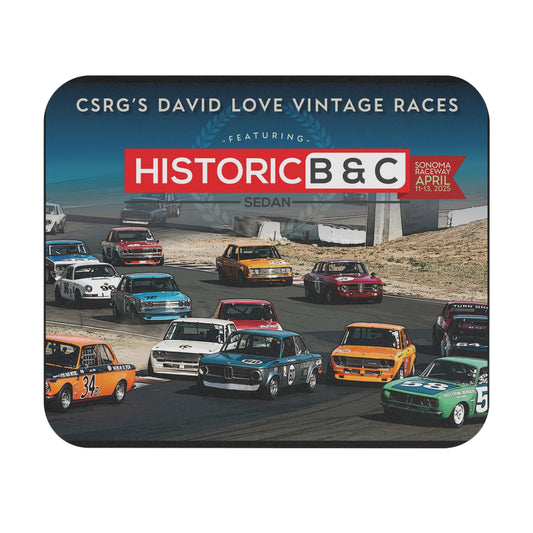 Historic B & C Sedan Mousepad