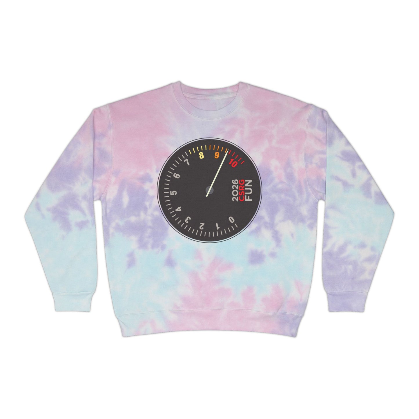 TACH 2026 - Tie-Dye Crew Sweatshirt